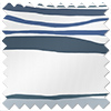 Seaside Waves, Navy - Roller Blind